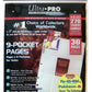 Vintage Sports Cards 9 Pocket Refill - 30 Count