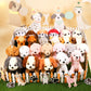 Niceup Small Dog Stuffed Animals 24PCS - Multicolour Puppy Toys for Party Favors, Easter Goodie Bag Fillers - Model PUPPYDOG24PCS