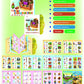 Minmeer Russian Alphabet Letters Toys For Kids,Electronic Interactive Alphabet Books In Russian,Letters & Words & Music Russian
