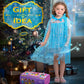 Kids Princess Dress Up Clothes For Little Girls, Bibuty Pretend Play & Dress Up Princess Costume Set With Princess Dresses Crown Cape For Little Girls, Princess Toys Gifts For 3-6 Toddler Little Girls