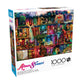 Buffalo Games 1000 Piece Jigsaw Puzzle - Aimee Stewart Treasure Hunt Bookshelf - Multicolor - 26.75 x 19.75 inches - Perfect for Game Nights