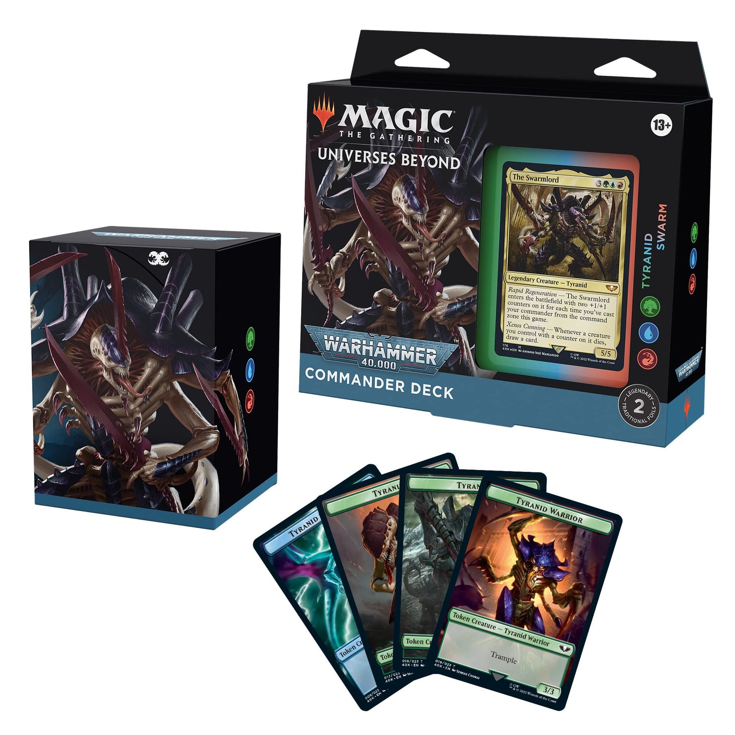 Magic: The Gathering Universes Beyond: Warhammer 40,000 Commander Deck - Tyranid Swarm