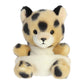 Aurora Adorable Palm Pals Chutney Cheetah Stuffed Animal - Pocket-Sized Play - Collectable Fun - Yellow 5 Inches