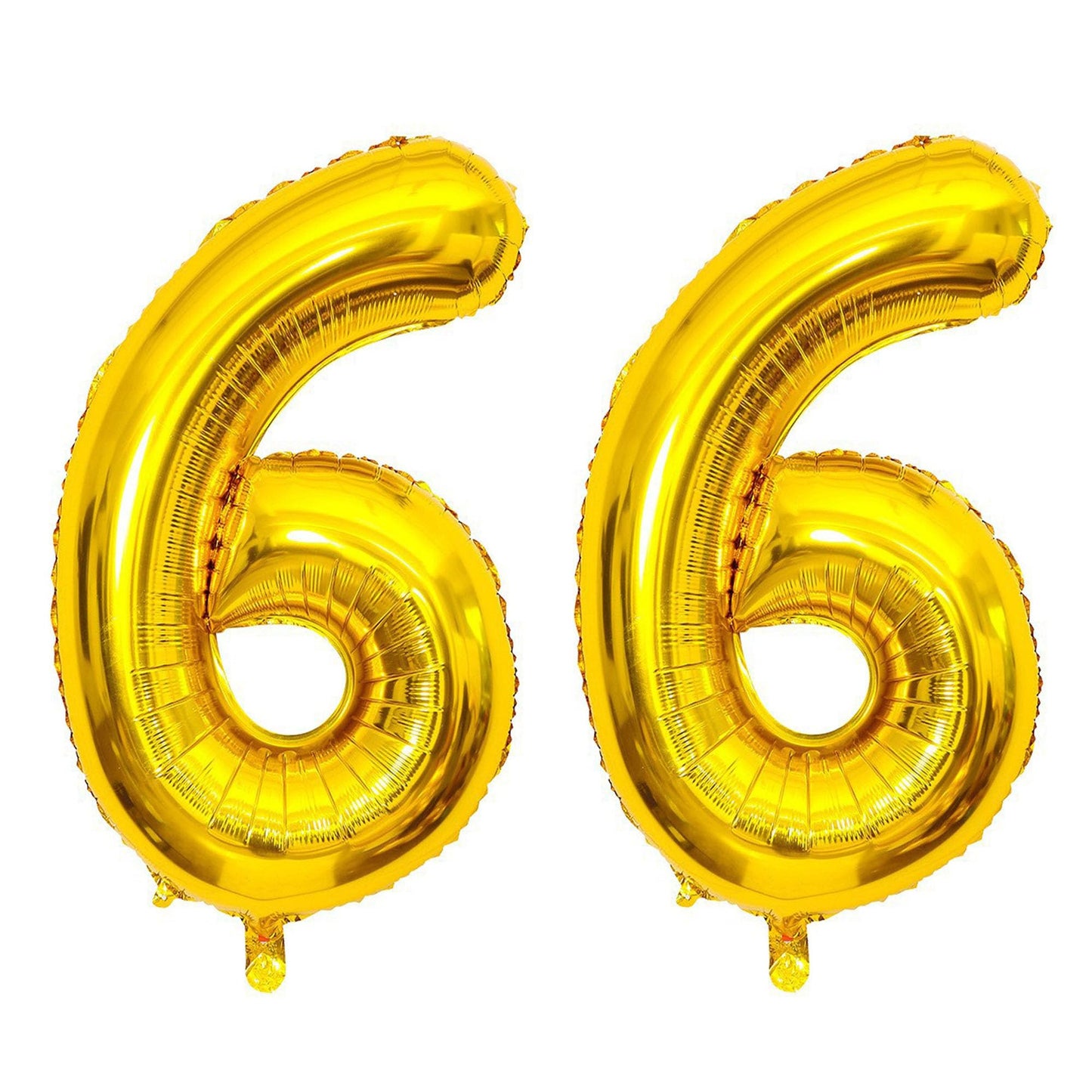 Shuntai 66Th Birthday Decorations For Men Women Gold Jumbo Foil Mylar 66 Number Balloons With Happy Birthday Balloon Letters Ban