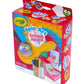Crayola Spin Art Sticker Maker Machine, Create 42 Custom Stickers, Plastic, Small to Medium, Red/Green/Yellow/Blue, Model 747656