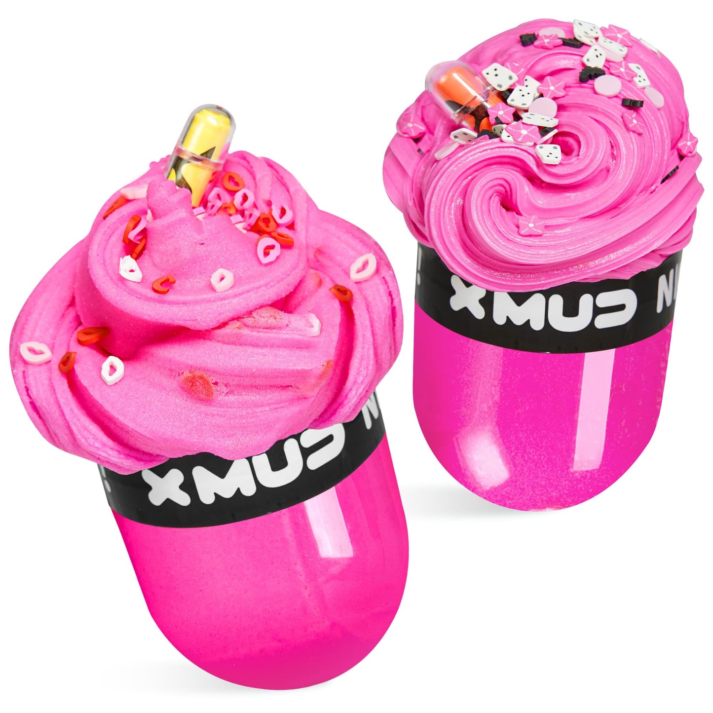 X MUD Butter Slime  Ice Cream enhanced Cloud Slime  DIY Slime for Kids  Party Favors for Kids 6-12  Girl Toys 6-10 Years Old  Slime Kit for Girls Ages 7-12
