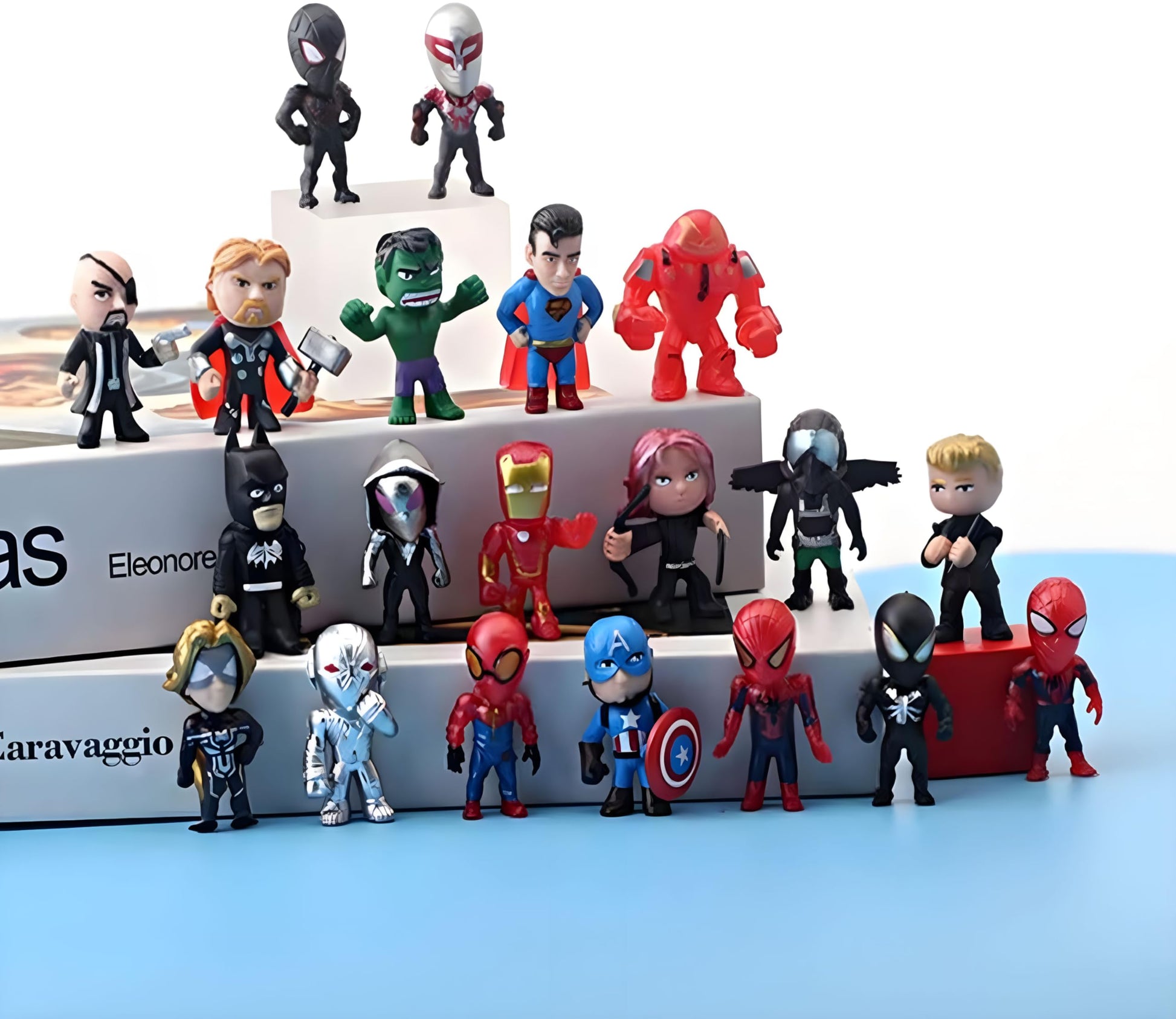 POIUYT Titan Hero Series limited availability 20 Figure Set Cake Decoration