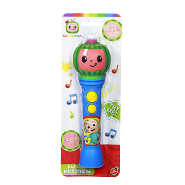 Cocomelon Toy Microphone For Kids, Musical Toy For Toddlers With Built-In Cocomelon Music, Kids Microphone Designed For Fans Of