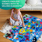 QUOKKA Ocean Felt Board for Toddlers - 70 PCS Double-Thick Felt Board Story Set with Large 41x30 Inch Durable Felt Wall Activity
