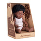 Miniland Doll 15'' African Boy (Box) - Made In Spain, Anatomically Correct, Quality