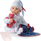 Gotz Cookie 19'' Soft Baby Boy Doll With Brown Sleeping Eyes & Accessories For Ages 3 And Up