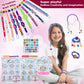 Friendship Bracelet Making Kit for Teen Girls - Arts and Crafts Ideas for Kids Age 6 7 8 9 10-12, DIY Handmade Toys for Birthday