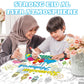 Naozinebi Ramadan Mubarak Coloring Poster For Kids Giant Coloring Poster Large Ramadan Kareem Coloring Tablecloth Jumbo Coloring