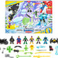 Dc Super Friends Imaginext Dc Super Friends Advent Calendar, 24 Mystery Toys Including Figures, Accessories And A Vehicle For Preschool Kids