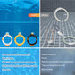 Sasbsc Diving Rings Pool Diving Toys For Kids Ages 4-8 Swimming Pool Toys For Kids Ages 8-12 Summer Outdoor Water Toys For Kids Adults Underwater Pool Dive/Swim Training Toy …