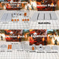 Dungeon Walls 40Pcs 28Mm Miniature Rpg Terrain Modular System Dnd Building Accessories For Tabletop Role Playing Scenes, Gift Of