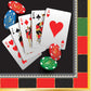 Roll The Dice Beverage Napkins - 5' X 5' (Pack Of 16), Vibrant Multicolor Paper Napkins & Durable Quality, Perfect For Casino & Board Game Nights