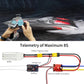 Radiolink RC6GS V3 7 Channels RC Radio Transmitter with R7FG & R6FG Gyro 2Pcs Receivers 2.4GHz 600m for Remote Control Car, Truc