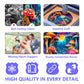 Wooden Puzzles For Adults -Mushroom Puzzle, Flat Puzzle With 3D Visual Effect, Unique Shape Wooden Jigsaw Puzzles, Paper Sculptu