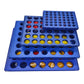 Pup Go 4 In A Line Game,6 Spare Discs Included, Four In A Row Line Up 4 Gaming Fun Set, Travel Portable Convenient Size, Classic Fun Educational Games For Kids(Mini)
