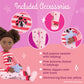 Glitter Girls - 14-Inch Doll Clothes - Ladybug Shimmer Pajama Top & Pant Regular Outfit - 3+ Years