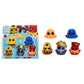 DohKins Hero Pack Characters, Builder, Pirate, Fire Chief - Dough Never Dries, Ages 2+