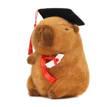 TXDRRA 7.8-Inch Graduation Capybara Plush - 2025 PhD Capybara Stuffed Animal Gift for Graduates, Friends & Capybara Fans - Gradu