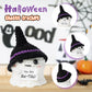 Djianrang Halloween Ghost Handmade Positive Crochet With Inspirational Card Emotional Support Wool Ornaments Mini Positive Knitt