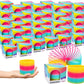 The Dreidel Company Plastic Multicolor Coil Spring, Goody Bag Fillers, Party Favor For Kids, 3' Inches (80Mm) (40-Pack)