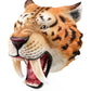 Gemini&Genius Saber-Toothed Tiger Hand Puppet, Saber-Toothed Wild Animal Puppets Toys, Soft Rubber- Realistic Action Figure Toys
