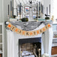 Trick or Treat Halloween Banner, 9.2ft/2.8m Burlap Halloween Bunting Garland with Pumpkin Pattern, Cute and Colorful Halloween D