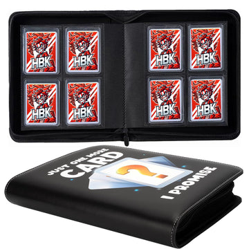 Toploader Binder 4 Pocket  Holds 128 Toploaders | enhanced Side-Loading Album for Maximum Protection | Displays 3x4 Rigid Cards for Pokmon  Sports  MTG  YuGiOh TCG Collection (Black)
