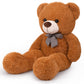 Giant Teddy Bear Stuffed Animals Plush Toy Cute Life Size Big Plush Teddy Bear For Kids Girlfriend, Soft Stuffed Bear Animals Fo