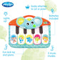 Playgro Melody 4-In-1 Music And Lights Baby Piano - Multi-Functional Kick Pad With Engaging Lights And Sounds For Babies 0+ Months - Musical Toy For On-The-Go Sensory Exploration & Developmental Fun