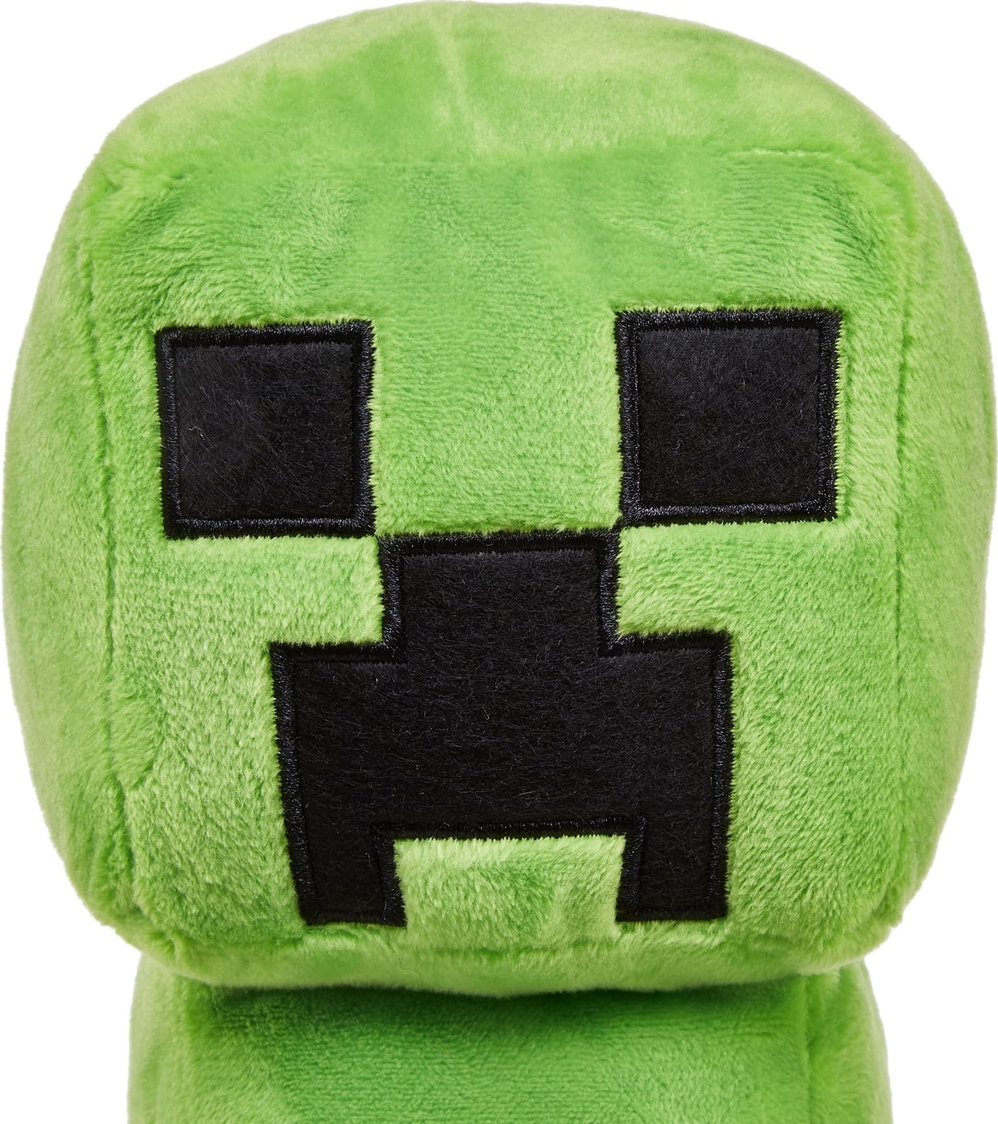 Mattel Minecraft Basic 8-inch Plush Creeper Stuffed Animal Figure  Soft Doll Inspired by Video Game Character