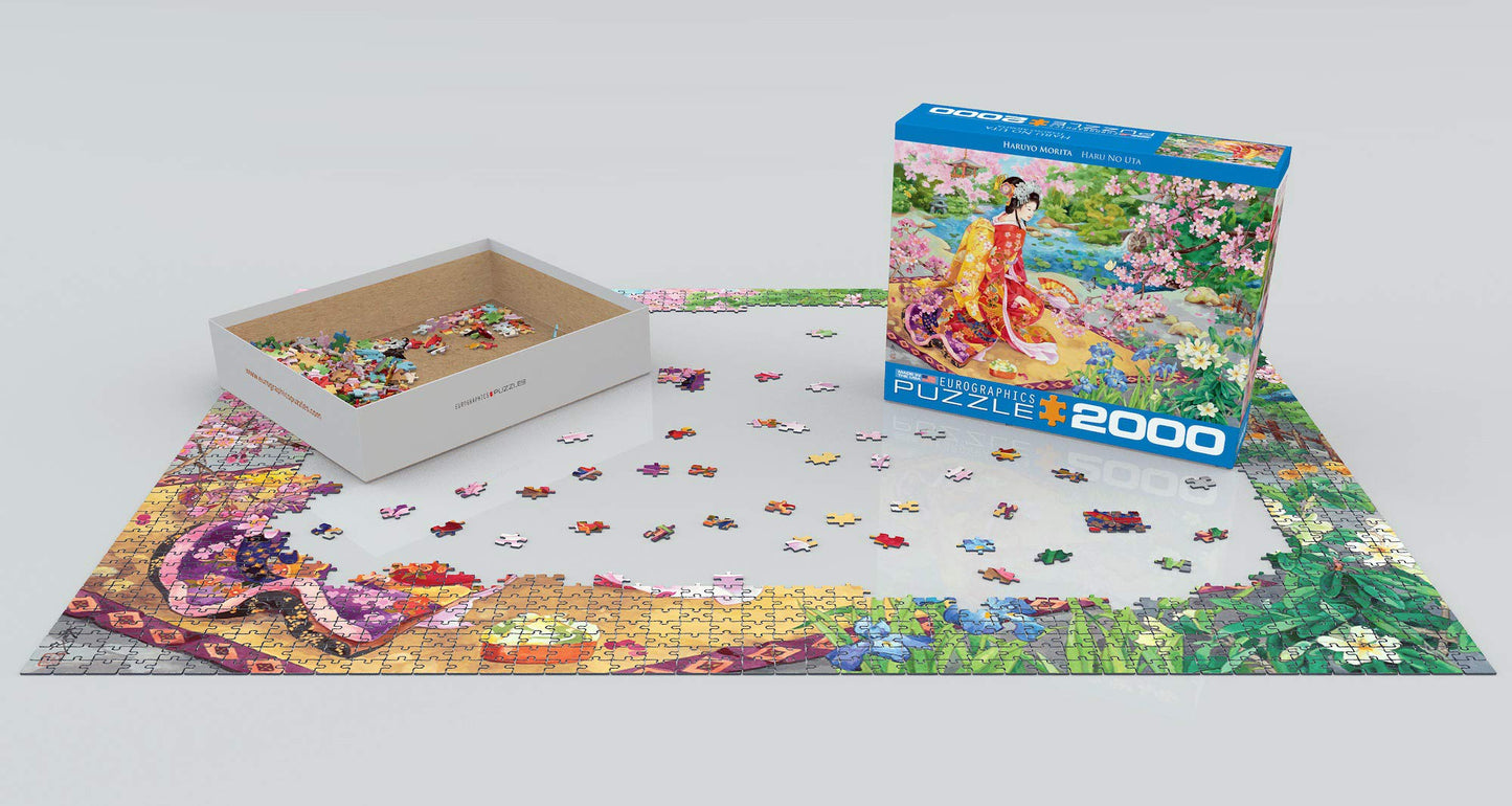 Eurographics Haru No Uta By Haruyo Morita 2000-Piece Puzzle