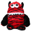 Toyland 9 (23cm) Red & Black Colour Worry Monster Plush Soft Toy - Loves Eating Your Worries