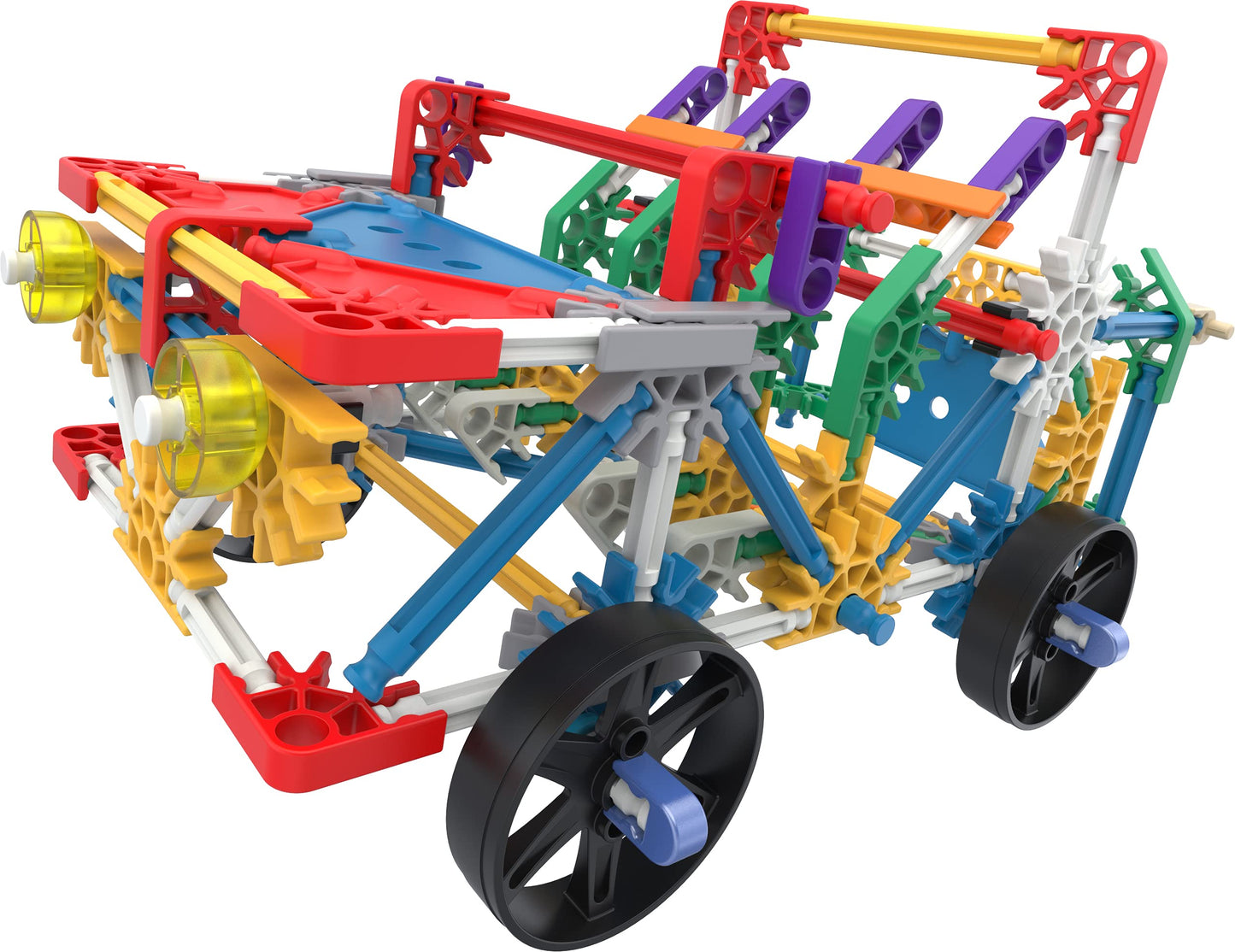 Basic Fun K'Nex | Model Building Fun Tub Set | 3D Educational Toys For Kids, 300 Piece Stem Learning Kit, Engineering For Kids, 20 Model Building Construction Toy For Children Ages 7 80202