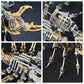 3D Metal Model Kits, Mechanical Scorpion King Gold 3D Metal Puzzle,Steel Warcraft Collection Diy Animal Brain Teasers Simple 3D