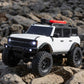 Axial Rc Truck 1/24 Scx24 Ford Bronco 4X4 Rtr Brushed Rock Crawler (Battery & Charger Included), White, Axi00006V2T4