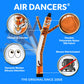 LookOurWay Air Dancers Inflatable Tube Man Attachment - 10 Feet Tall Wacky Waving Inflatable Dancing Tube Guy for Business Promotion - Blower Not Included - Mascot Character Animal Themed - Tiger