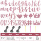 Taobary 167 Pcs Diy Banner Kit Glitter Customizable Birthday Banner Glitter Make Your Own Banner Kit 162 Letters Symbols And Num
