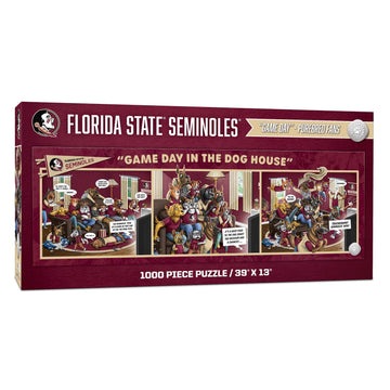 Youthefan Ncaa Florida State Seminoles Game Day In The Dog House 1000Pc Puzzle