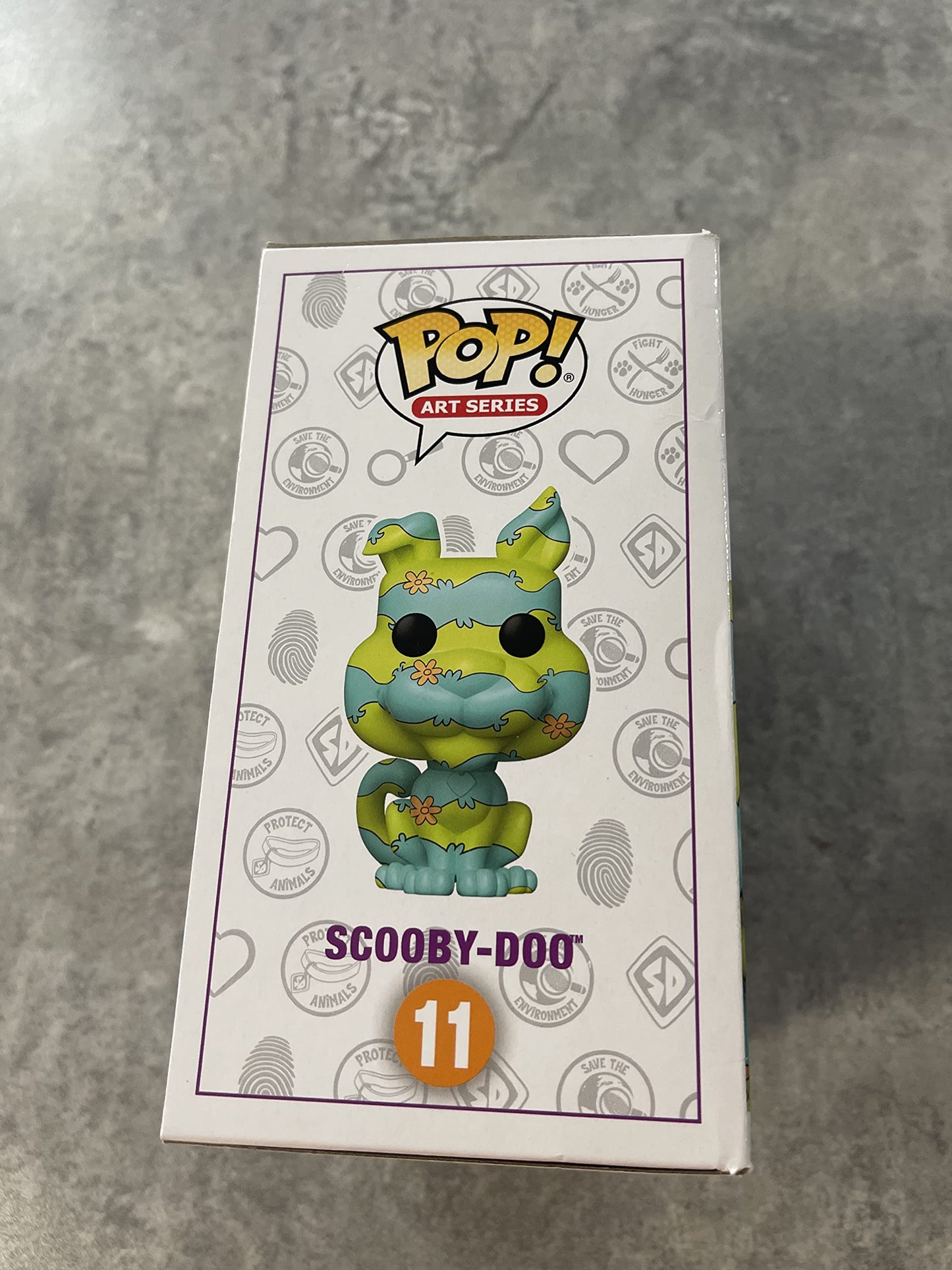 Funko Pop Scooby DOO Art Series #11 Exclusive Vinyl Figure - Standard Size - Green