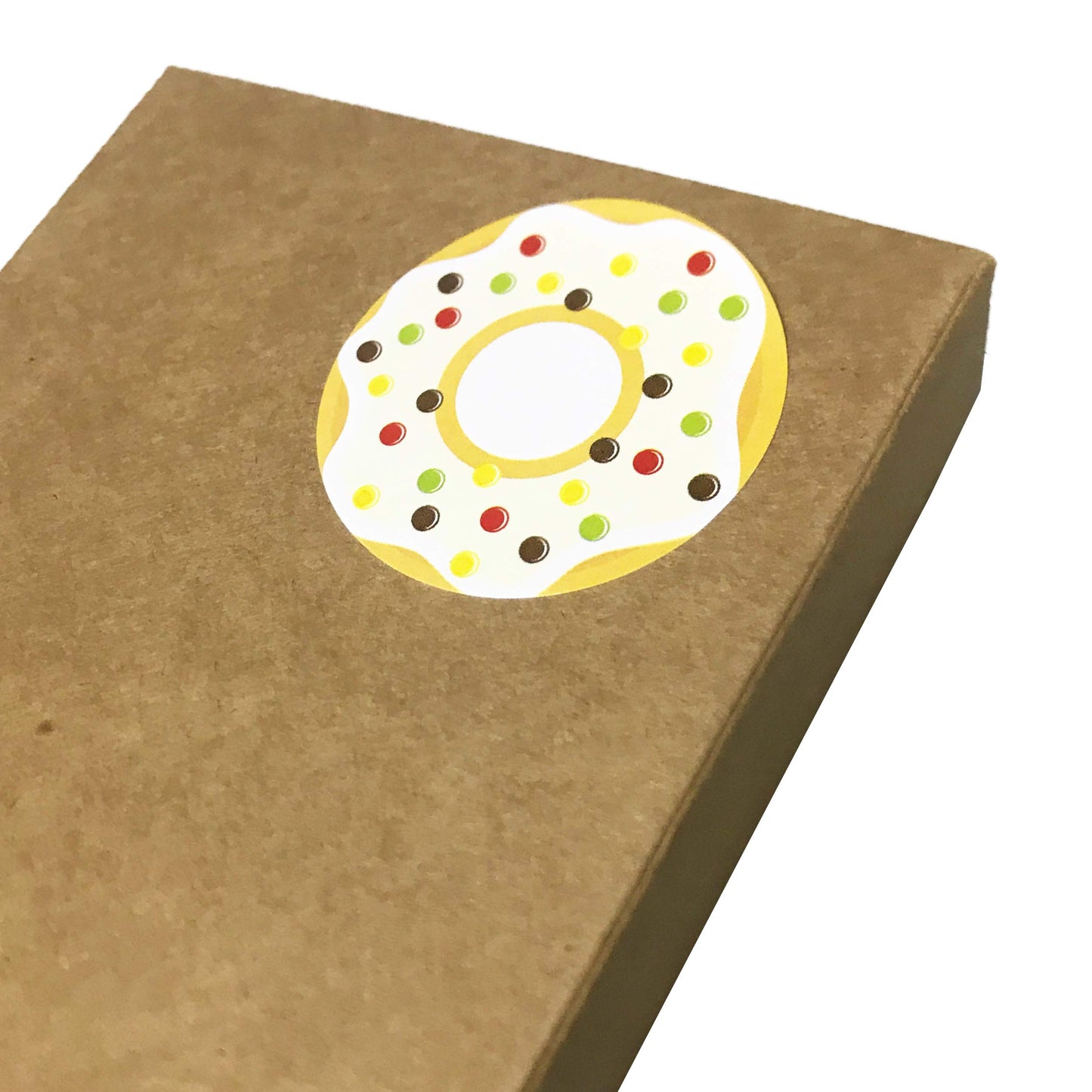 Donut Stickers Sheets Set, 1.5'' - 20 Sheets, 200 Stickers