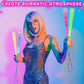 Zhanmai 24 Pieces Glow Fiber Wands Sticks Led Light Wands Fiber Optic Wands Led Flashing Sticks Glow Flashing Wands Fiber Optic Wands For Party Favors
