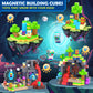 150PCS Magnetic Blocks  Build Mine Magnet World Set  Toddler Outdoor Toys STEM Construction Building Blocks Toy  Magnetic Tiles Sensory Kids Toys for 3+ Year Old Kids Boys Girls Ages 3 4 5 6