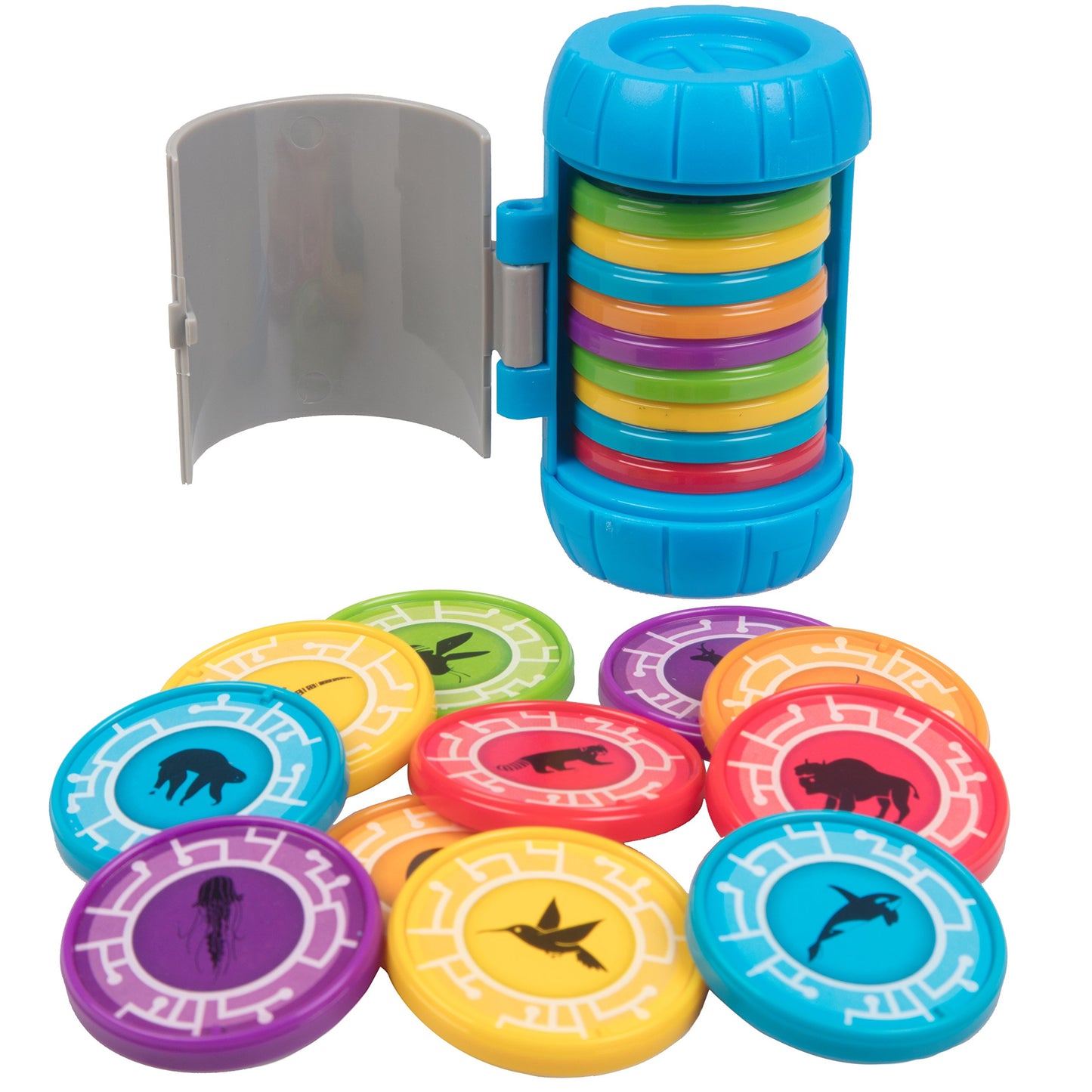 Wild Kratts Martin Kratt Creature Power Disc Holder Set With 20 Discs - Officially Licensed - Figure Toy For Pretend & Dress Up Play - Includes 15 Exclusive Collectables - Great Gift For Kids