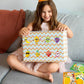 24 Sheets Make Your Own Fruit Stickers Make A Face Stickers For Kids Toddlers With Cartoon Fruit Summer Hawaii Theme Characters