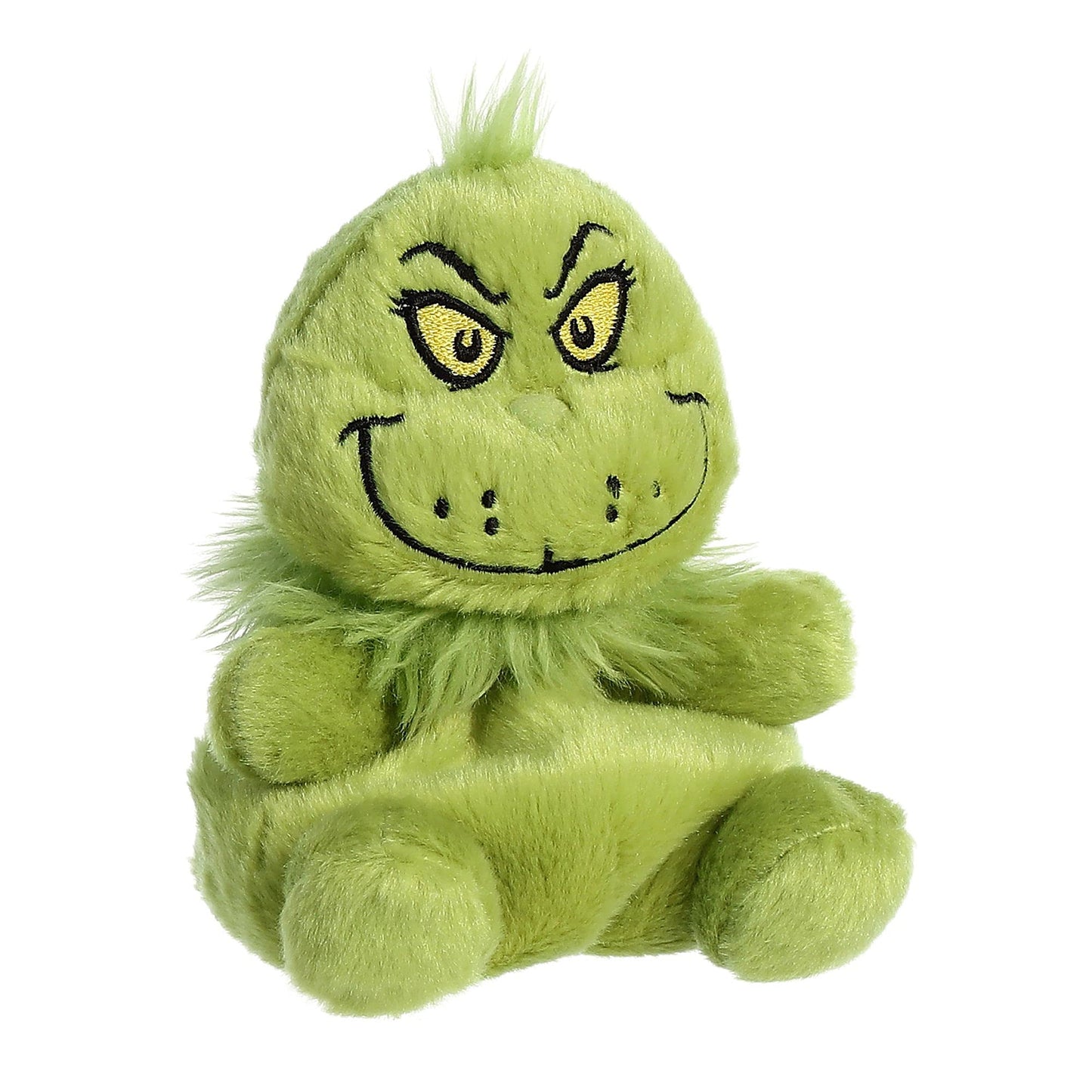 Aurora® Whimsical Dr. Seuss™ Palm Pals™ Grinch Stuffed Animal - Magical Storytelling - Officially Licensed - Green 5 Inches